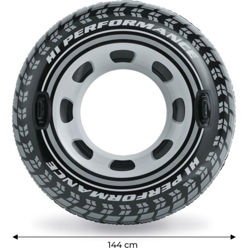 Koło do pływania opona z uchwytami materac wodny 56268 INTEX