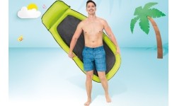 Materac plażowy z siateczką do pływania chłodzący zielony 58836 INTEX
