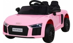Pojazd elektryczny Audi R8, różowy