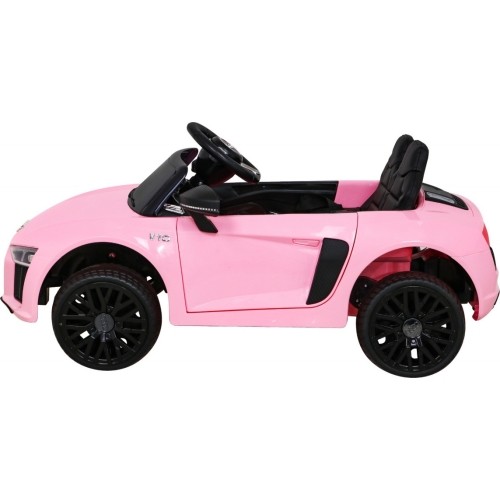 Pojazd elektryczny Audi R8, różowy