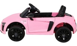 Pojazd elektryczny Audi R8, różowy
