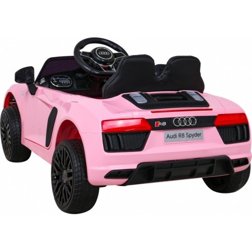 Pojazd elektryczny Audi R8, różowy