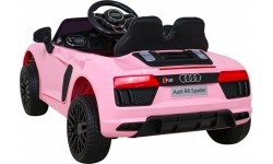 Pojazd elektryczny Audi R8, różowy