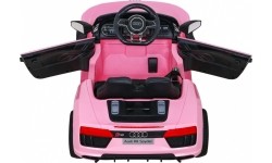 Pojazd elektryczny Audi R8, różowy