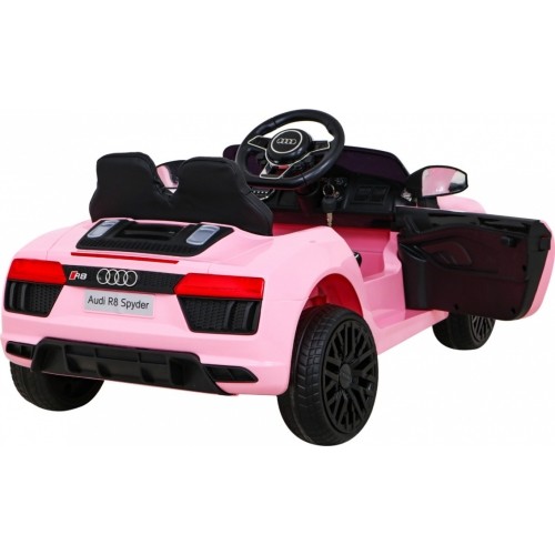 Pojazd elektryczny Audi R8, różowy