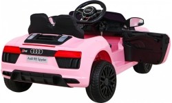 Pojazd elektryczny Audi R8, różowy