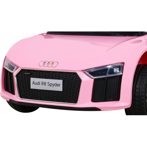 Pojazd elektryczny Audi R8, różowy