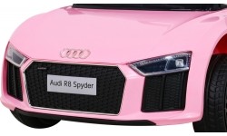 Pojazd elektryczny Audi R8, różowy