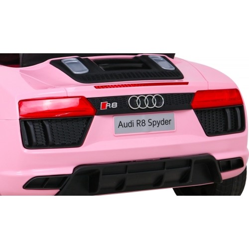 Pojazd elektryczny Audi R8, różowy