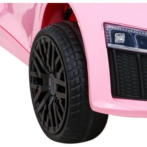 Pojazd elektryczny Audi R8, różowy