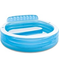 Basen ogrodowy z siedzeniami 229x218cm Intex 57190