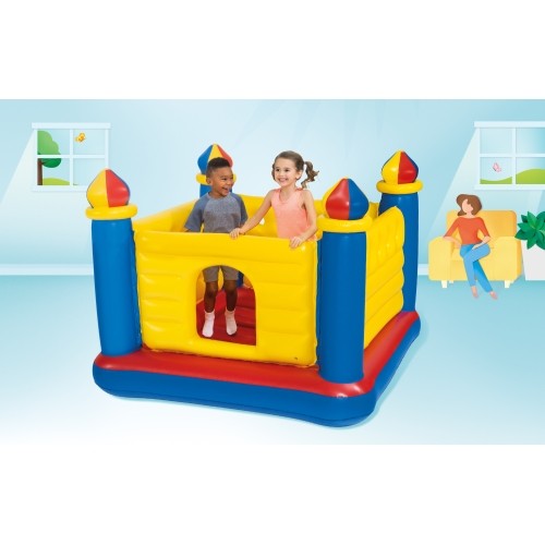Dmuchana trampolina Zamek dla dzieci 174 x 174 x 135 cm 48259 INTEX