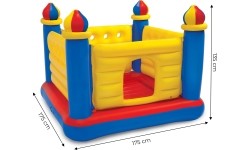 Dmuchana trampolina Zamek dla dzieci 174 x 174 x 135 cm 48259 INTEX