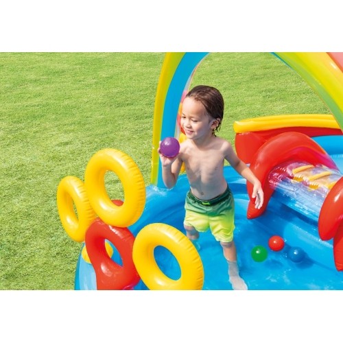 Wodny plac zabaw Intex - basen, z materacem, 57453