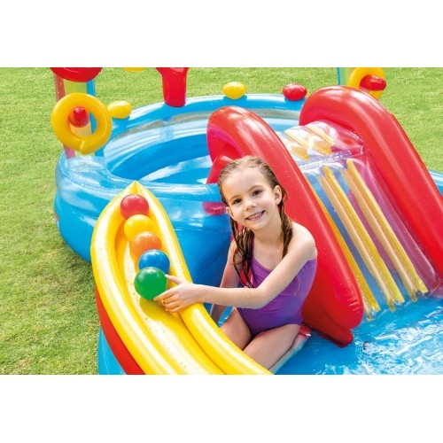 Wodny plac zabaw Intex - basen, z materacem, 57453