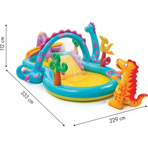 Wodny plac zabaw Intex - basen, ze zjeżdżalnią