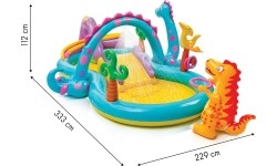 Wodny plac zabaw Intex - basen, ze zjeżdżalnią