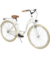 Dviratis AZIMUT City Lux 28" 2023 jasny kremowy