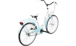 Dviratis AZIMUT Julie 24" 2023 biało-turkusowy