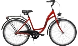 Dviratis AZIMUT Classic 26" 2023 bordo