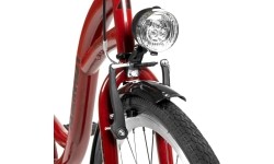 Dviratis AZIMUT Classic 26" 2023 bordo