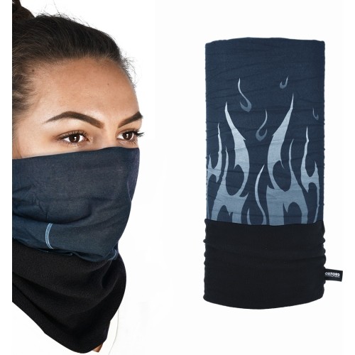 Uniwersalny wielofunkcyjny komin Oxford Snug - Flame