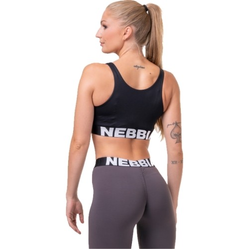 Damski stanik Top Nebbia Spart Zip 578 - Marron