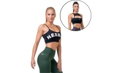 Damski top do biustonosza Nebbia Classic Hero 579 - Black