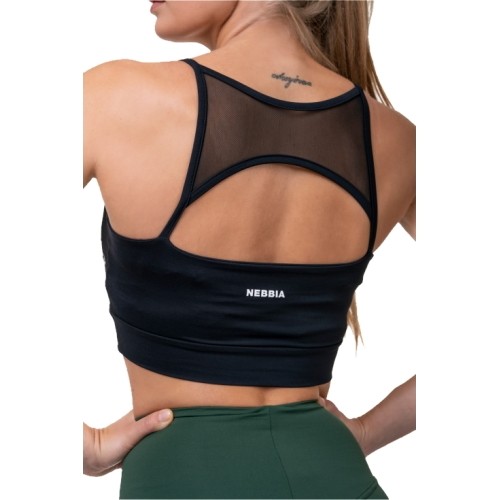 Damski top do biustonosza Nebbia Classic Hero 579 - Dark green