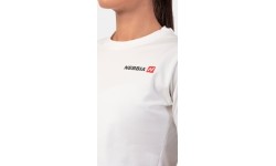 Nebbia Minimalist Logo 600 krótka koszulka dla kobiet - Cream