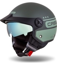 Kask motocyklowy Cassida Handy Plus Chief Matte Green/Dark Green
