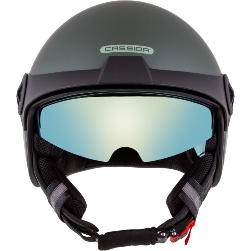 Kask motocyklowy Cassida Handy Plus Chief Matte Green/Dark Green