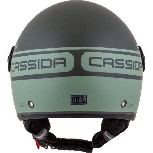 Kask motocyklowy Cassida Handy Plus Chief Matte Green/Dark Green