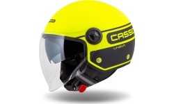 Kask motocyklowy Cassida Handy Plus Linear Pearl Fluo Yellow/Matte Black