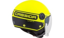 Kask motocyklowy Cassida Handy Plus Linear Pearl Fluo Yellow/Matte Black