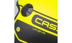 Kask motocyklowy Cassida Handy Plus Linear Pearl Fluo Yellow/Matte Black