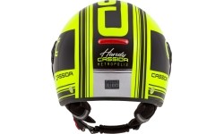 Kask motocyklowy Cassida Handy Metropolis Safety Fluo Yellow/Black/Reflective Gray