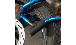 Blokada motocyklowa Oxford Barrier 1,4 m niebieska