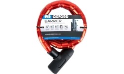 Blokada motocyklowa Oxford Barrier 1,4 m czerwona
