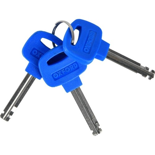 Blokada motocyklowa Oxford Barrier 1,4 m czerwona