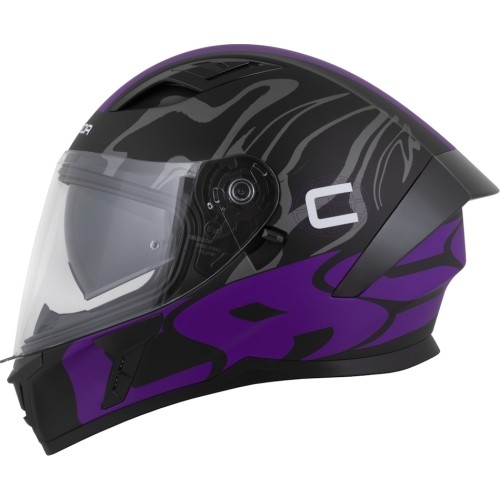 Kask motocyklowy Cassida Orbit Multivers Matte Black/Purple/Gray/White