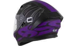 Kask motocyklowy Cassida Orbit Multivers Matte Black/Purple/Gray/White