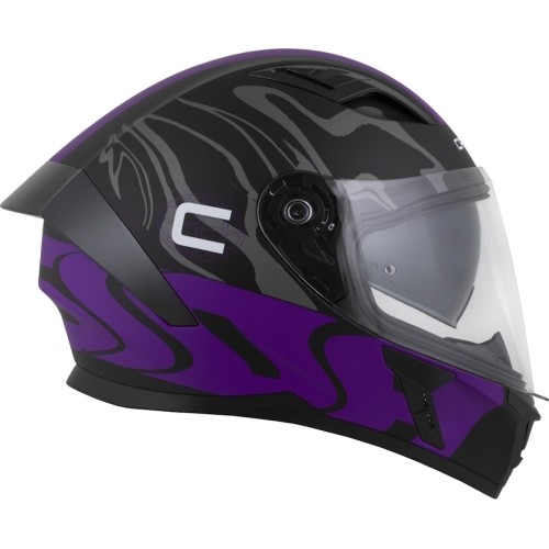 Kask motocyklowy Cassida Orbit Multivers Matte Black/Purple/Gray/White