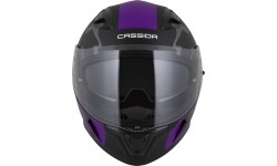 Kask motocyklowy Cassida Orbit Multivers Matte Black/Purple/Gray/White