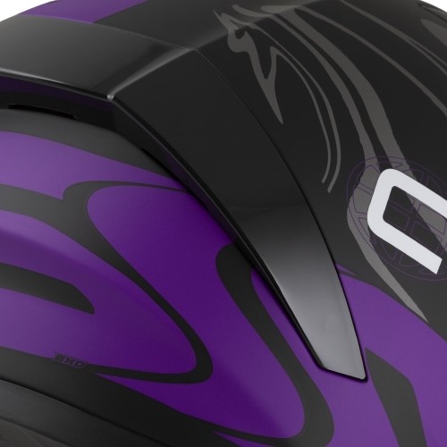 Kask motocyklowy Cassida Orbit Multivers Matte Black/Purple/Gray/White