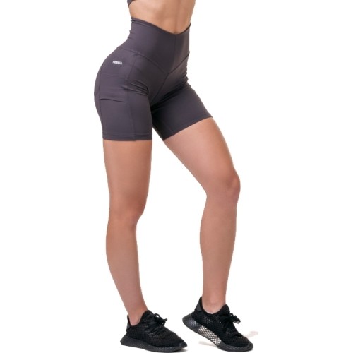 Szorty damskie Nebbia Fit & Smart 575 - Marron
