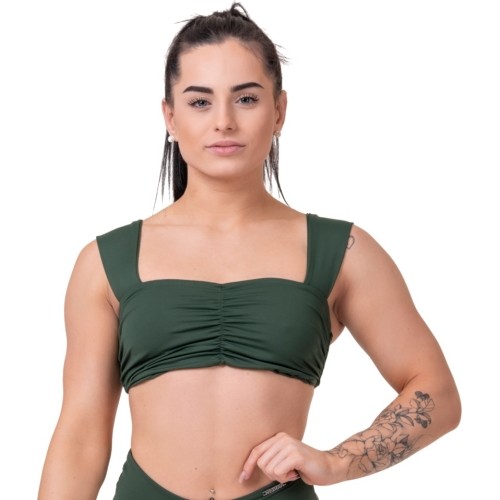 Bikini Top Nebbia Miami Retro Top 553 - Dark green
