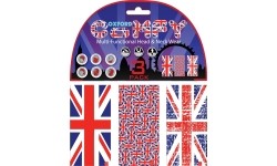 Uniwersalna bandamka Komin Getr na szyję i twarz Oxford Comfy 3-szt. - Grafitti Multi