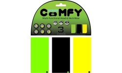 Uniwersalna bandamka Komin Getr na szyję i twarz Oxford Comfy 3-szt. - Unicolour