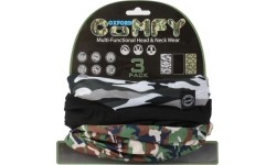 Uniwersalna bandamka Komin Getr na szyję i twarz Oxford Comfy 3-szt. - Union Jack